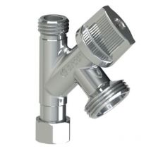 Robinet machine à laver - Conekta - 3/8M - 3/4M - 3/8 écrou
