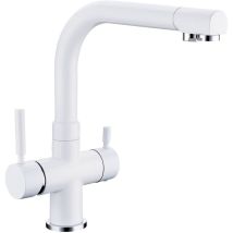 Robinet Mitigeur 3 Voies - Blanc - Denali - Gamme ''Park''