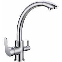 Robinet Mitigeur 3 Voies - Chromé - Everglades - Gamme ''Park''