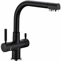 Robinet Mitigeur 3 Voies - Noir Mat - Denali - Gamme ''Park''