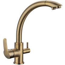 Robinet Mitigeur 3 Voies - Bronze - Everglades - Gamme ''Park''