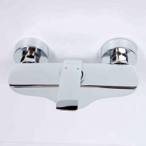 Rue Du Bain - Robinet Mitigeur de Douche Mural - Chromé - Concep't