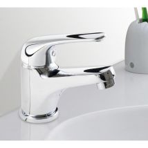 Pro Et Discount - Robinet mitigeur de lavabo en laiton chrome cartouche ceramique