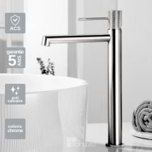 Imex Products - Robinet Mitigeur de Lavabo anti-calcaire Haut Chrome imex line BDD038-3