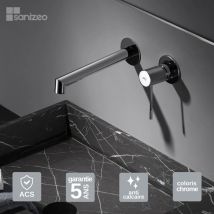 Imex Products - Robinet Mitigeur de Lavabo anti-calcaire Encastré Chrome imex line GLD038