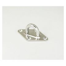 Venucci - Pontet inox sur platine losange