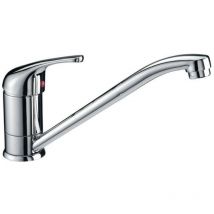 Pro Et Discount - Robinet mitigeur d'évier de cuisine bec rotatif anticalcaire et économiseur d'eau chromé
