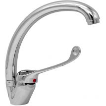 Bagnoclic - Robinet mitigeur pour cuisine avec clinique levier