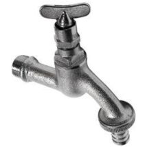 Robinet m.matt-chromé 1/2" – Laiton chromé mat – Filetage plomberie – Sanitop Wingenroth
