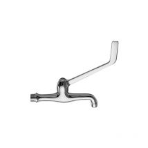 Remer - Robinet mural en laiton chromé mobilité réduite facile à utiliser levier long