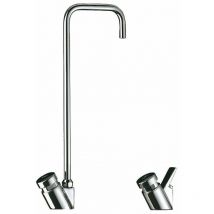 Delabie - Robinet col de cygne pour fontaine à eau 311tr1 - Tube Rilsan 4x6