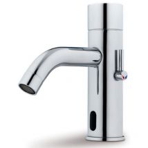 Pro Et Discount - Robinet salle de bain infrarouge mitigeur de lavabo electronique chrome