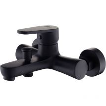 Mitigeur monocommande de baignoire série Alamo noir