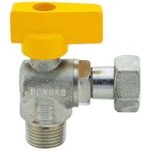 Robinet Squadra Méthane-gpl 1/2"m X 1/2"f Enolgas