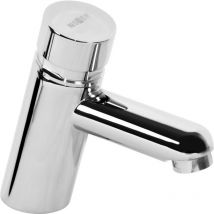 Nofer - Robinet temporisé de comptoir pour lavabo