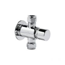 Robinet de douche temporisé mural avec bouton poussoir Idral Modern 08130/E - 08130/E-30 15 secondes