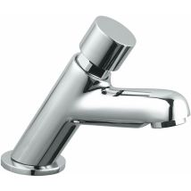 Idral Rubinetteria - Mélangeur De Lavabo Avec Arrêt Temporisé De 15 Secondes Idral Modern 08210-08210/pm Ordinaire