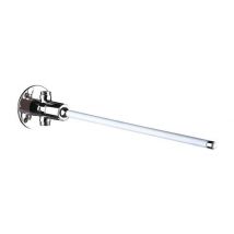 Robinet temporisé mural lavabo commande fémorale 15-21 L440
