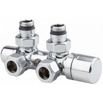 Arteclima - Robinet thermostatisable mono-bitube Chrome droite ou gauche 4010CHT Gauche - 1/2' - 24X19