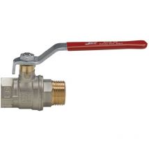 Altech - vanne à sphère en laiton - mâle / femelle - 1 pouce 1/2