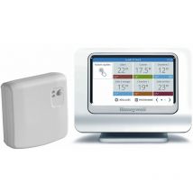 Honeywell - Pack evohome wifi connecté - Le pack thermostat avec Module et support et Passerelle de communication (version connectée)
