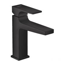 Hansgrohe - mitigeur de lavabo 110 poignée manette, bonde Push-Open noir mat