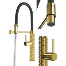 Granitan - robinetterie de cuisine avec bec flexible robinetterie d'évier moderne fano