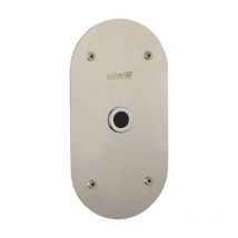 Idral - Robinetterie électronique pour urinoir encastré avec alimentation par batterie Série 700 700.A6 Acier inoxydable