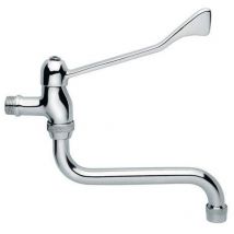 Robinetterie murale inversée pour lavabo avec levier clinique Idral