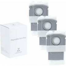 Original-Ersatzteil-Staubbeutel für Staubsauger der Serien S8+/S8 Pro Ultra/S7 MaxV Ultra/S7 Pro Ultra/Q7 MAX/Q7 max+, 3er-Pack - Roborock