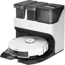 S7 Pro Ultra Aspirapolvere Robot,Aspirazione di 5100 Pa,con Automatico Riempimento Acqua Svuotamento Pulizia Base - Roborock