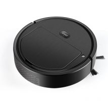 Robot Aspirateur Laveur, Aspirateur Robot Laveur avec auto-boost, 5.5cm Super-mince, Auto-rechargeable, idéal pour nettoyer les poils d'animaux, les