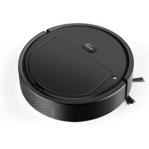 Robot Aspirateur Laveur, Aspirateur Robot Laveur avec auto-boost, 5.5cm Super-mince, Auto-rechargeable, idéal pour nettoyer les poils d'animaux, les