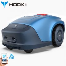 HOOKII Robot Cortacésped para Jardines de hasta 1000 m², Corte paralelo, recorte y recarga automática, Bluetooth/WiFi