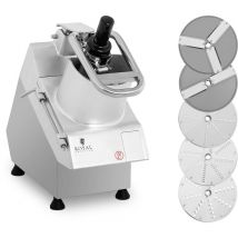 Helloshop26 - Robot coupe-légumes électrique 750 watts 5 disques diamètre 205 mm