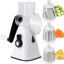Robot culinaire Carrot Vegetable Cutter Round Slicer Graters Graters Potato Fromage Rredder Food Prowector Hopper Cuisine Kitchen Roulet Gadgets Tool