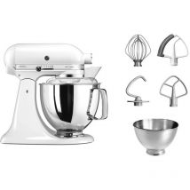 Robot pâtissier KITCHENAID 5KSM175PSEWH Artisan blanc