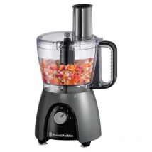 Russell Hobbs - Robot culinaire - russel hobbs - Desire Matte Charcoal - 600 w - 2 vitesses + pulse - Noir