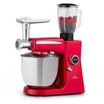Klarstein - Robot Mixeur Multifonctions, Robot Cuisine 2000W, Hachoir à Viande, Blender 3 en 1, Robot Patissier, Robot Cuisine Multifonction 10L,