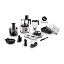 Philips - Robot de cuisine 6-en-1 HR7778/00 - 1300 w - 3,4 l - Inox