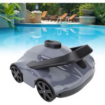 Robot Piscine,Aspirateur Piscine Sans Fil avec batterie 5200mAh,130 Minutes de Nettoyage et Stationnement Automatique Pour Piscines Jusqu'à 100m2