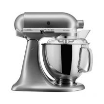 Kitchenaid - Robot pâtissier multifonction à tête inclinable 4,8l 300w gris argent 5ksm175psecu