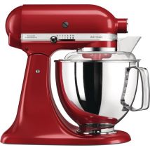 Kitchenaid - Robot pâtissier multifonction à tête inclinable 4.8l 300w rouge empire 5ksm175pseer