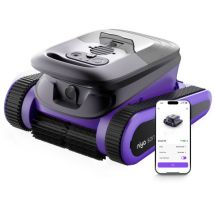 Robot Aspirateur Sans Fil, Modes De Nettoyage Personnalisables Via L'App, Idéal Piscines Jusqu'à 12 Mètres, Couverture Complète, Navigation Sonar - 