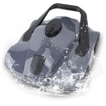 Robot per piscina, autonomia 130 minuti, aspiratore per piscina senza fili, ideale per piscine fino a 100 m² - Gistuch