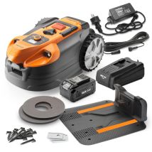 Robot Tondeuse Autonome 24v Avec Station De Charge, Sans Fil Périmétrique - Le Robot Le Plus Simple Du Marché