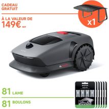 Dreame Mova 600 Kit Robot Tondeuse, Installation sans Fil, cartographie UltraView jusqu'à 600 m², évitement Intelligent des Obstacles