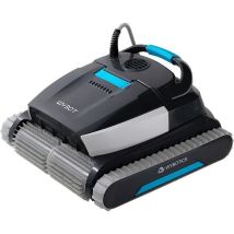 Robot piscine QP E-TRON C20 – Nettoyage jusqu'à 12m – 200W – 4 brosses – Compatible tous revêtements