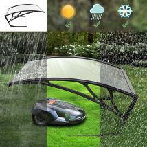 Skecten - Garage pour Robot Tondeuse Protection Toit Transparent