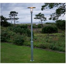 Mastleuchte / Standleuchte mode, E27, Vandalismus geschützt, galv. Stahl, IP54